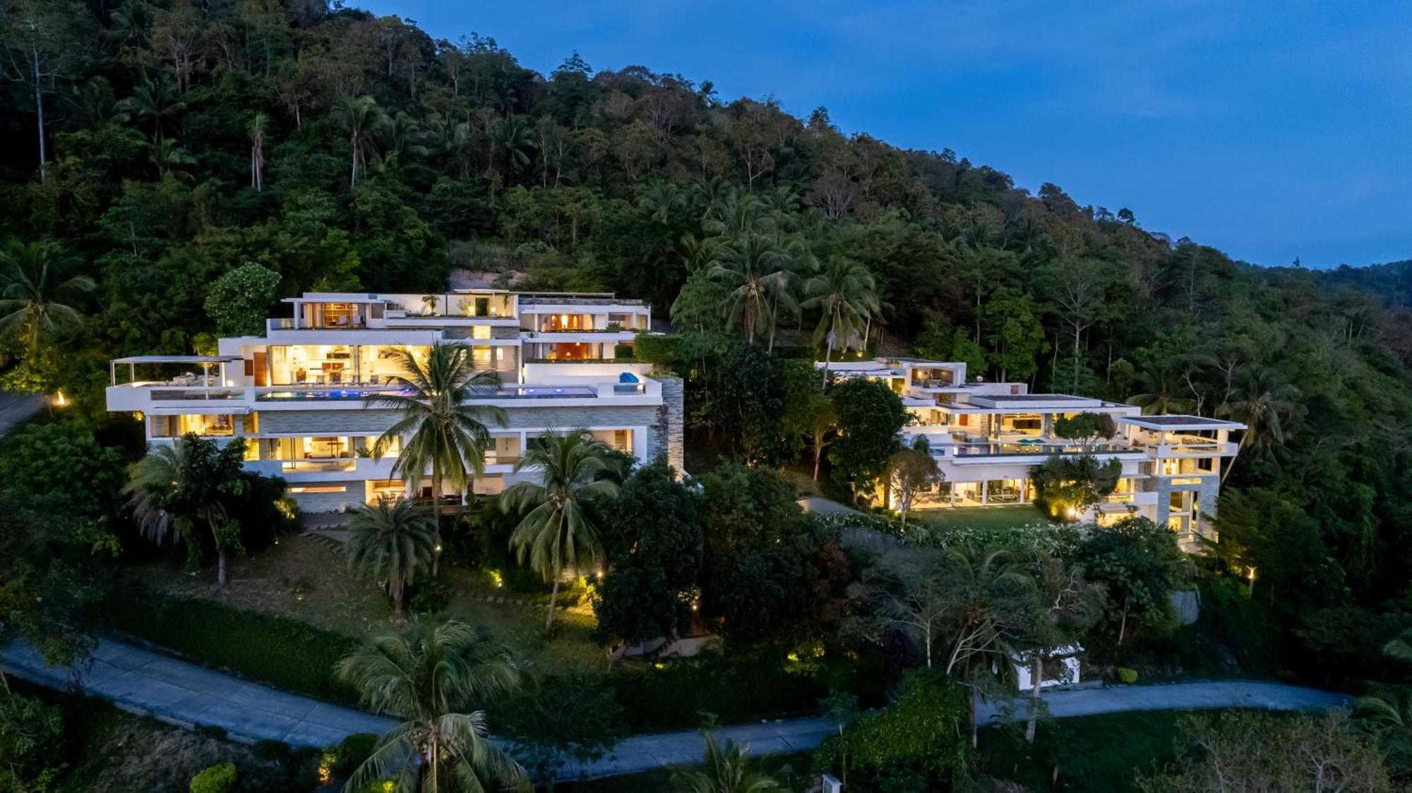 Lime Samui 10: Perfect For Families And Events Villa เกาะสมุย ภายนอก รูปภาพ