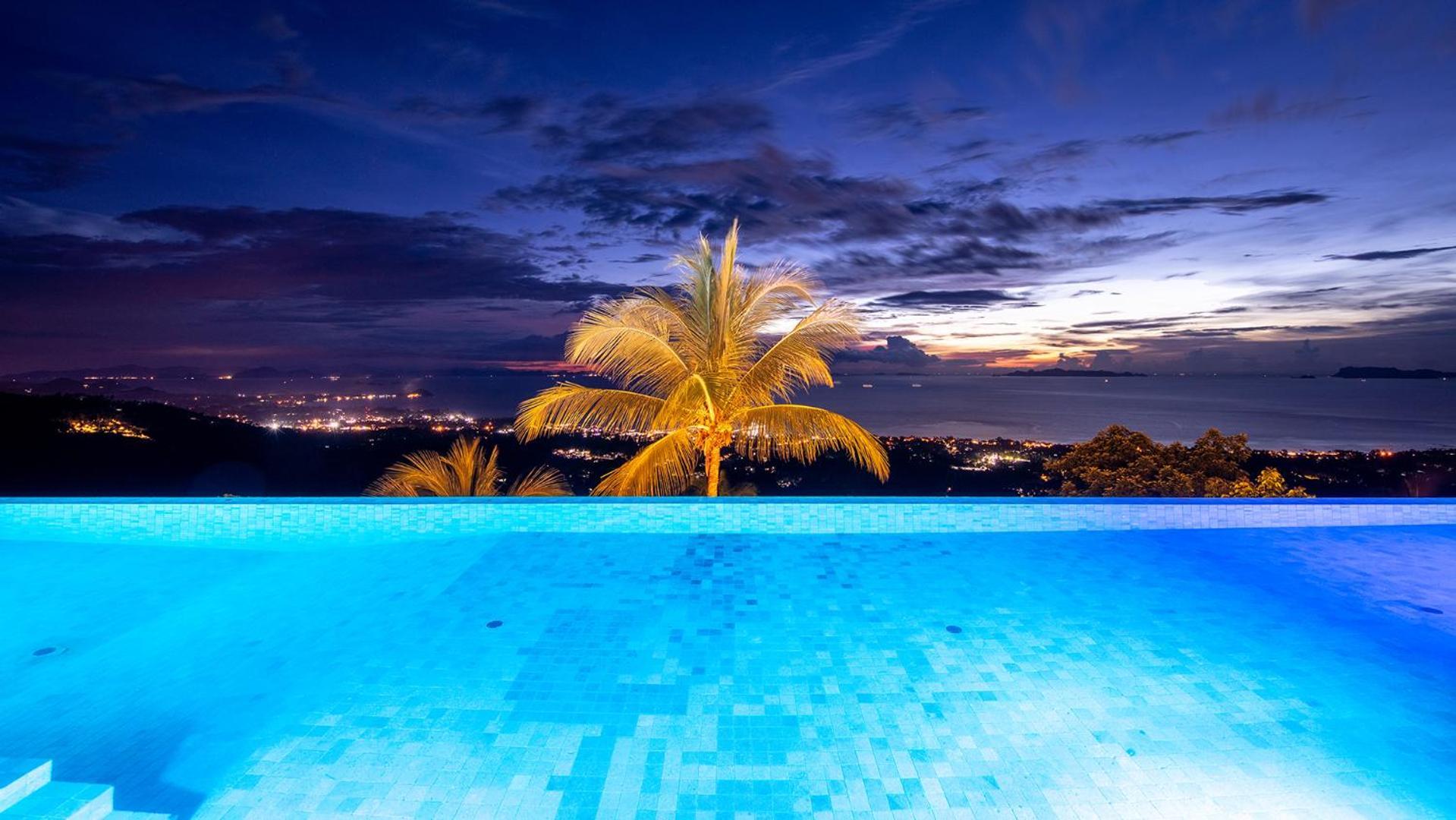 Lime Samui 10: Perfect For Families And Events Villa เกาะสมุย ภายนอก รูปภาพ